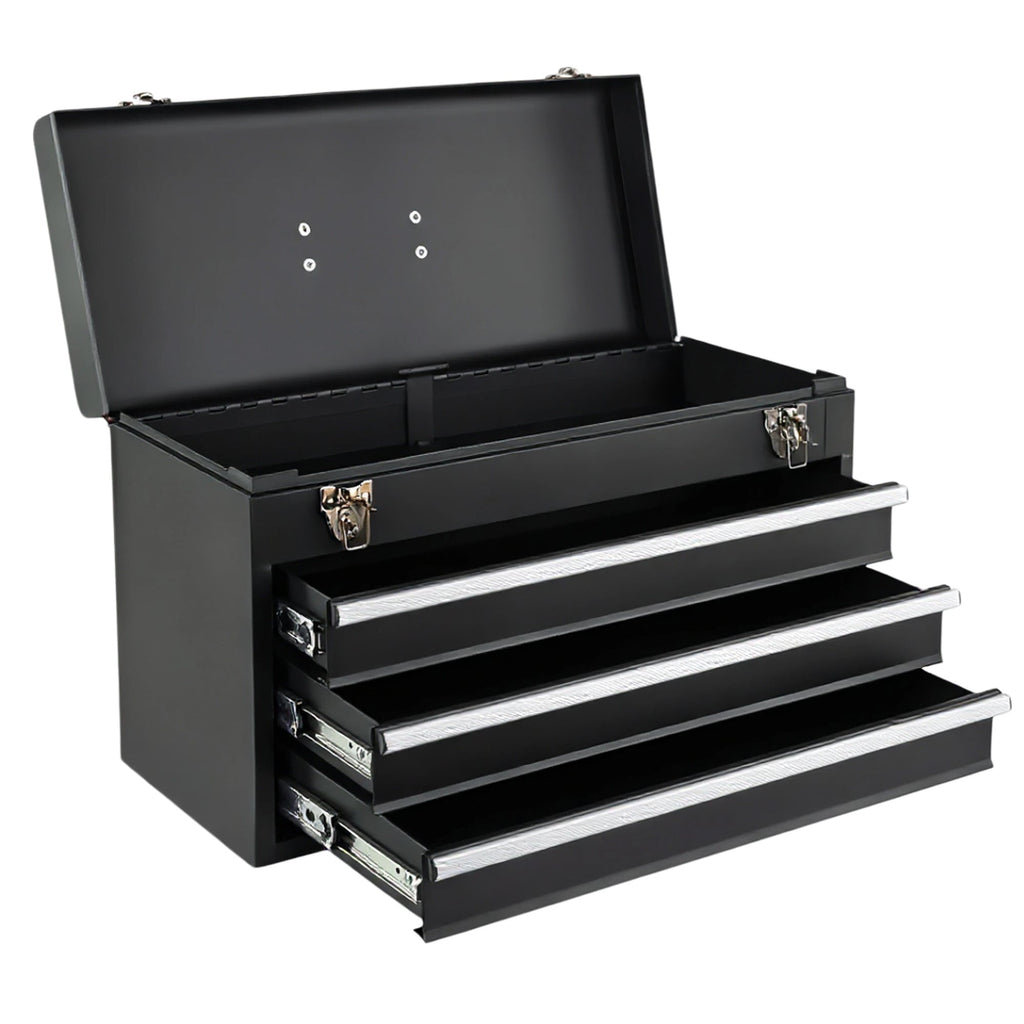 465-Piece Mechanics Tool Set with 3-Drawer Heavy Duty Metal Box