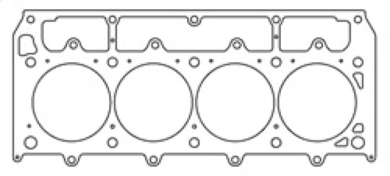 Cometic Gasket Cometic GM LSX Gen-4 Small Block V8 .062in MLS Cylinder Head Gasket - 4.185in Bore - LHS C5936-062