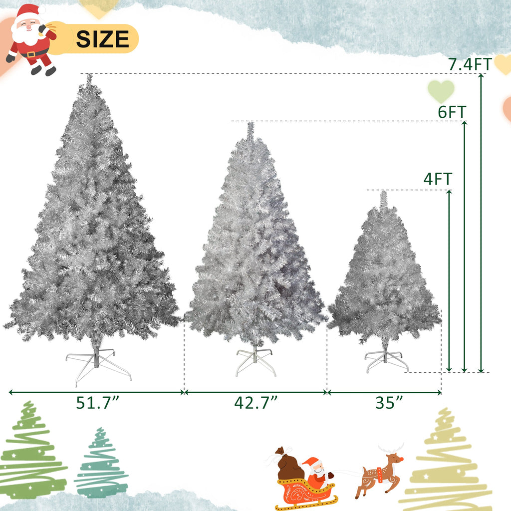 Premium Christmas Trees – 7.4FT, 6FT, 4FT