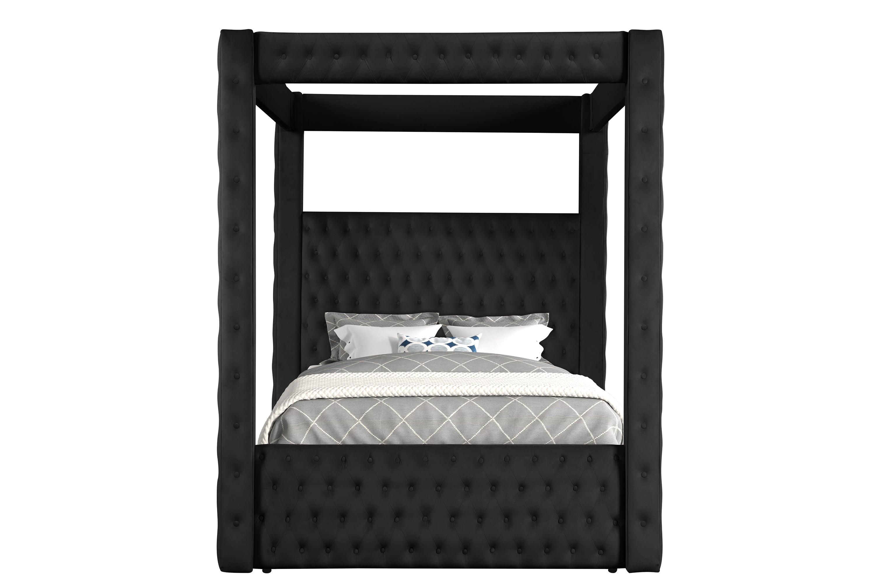 Majestic Canopy Four-poster King Bed