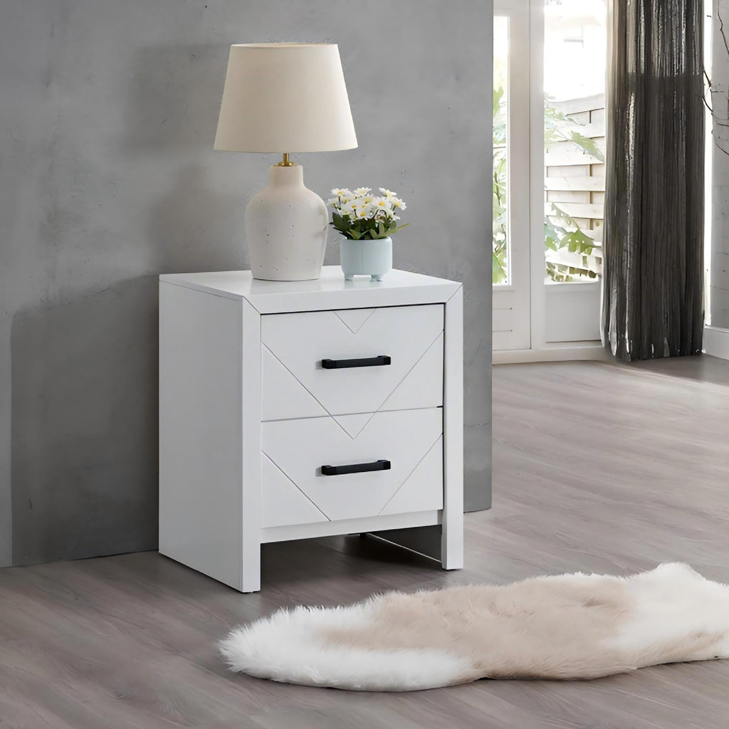 Morris G0093-N 2 Drawer Nightstand