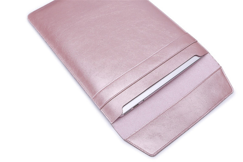 Microfiber Liner Bag Notebook Leather Case Protective Cover