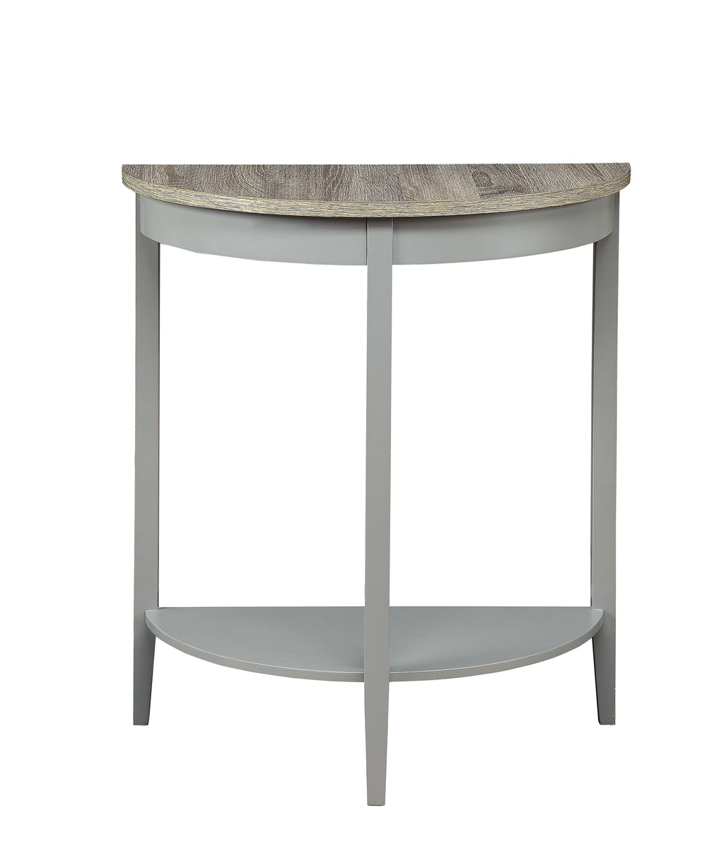 Justino Half-Moon Console Table