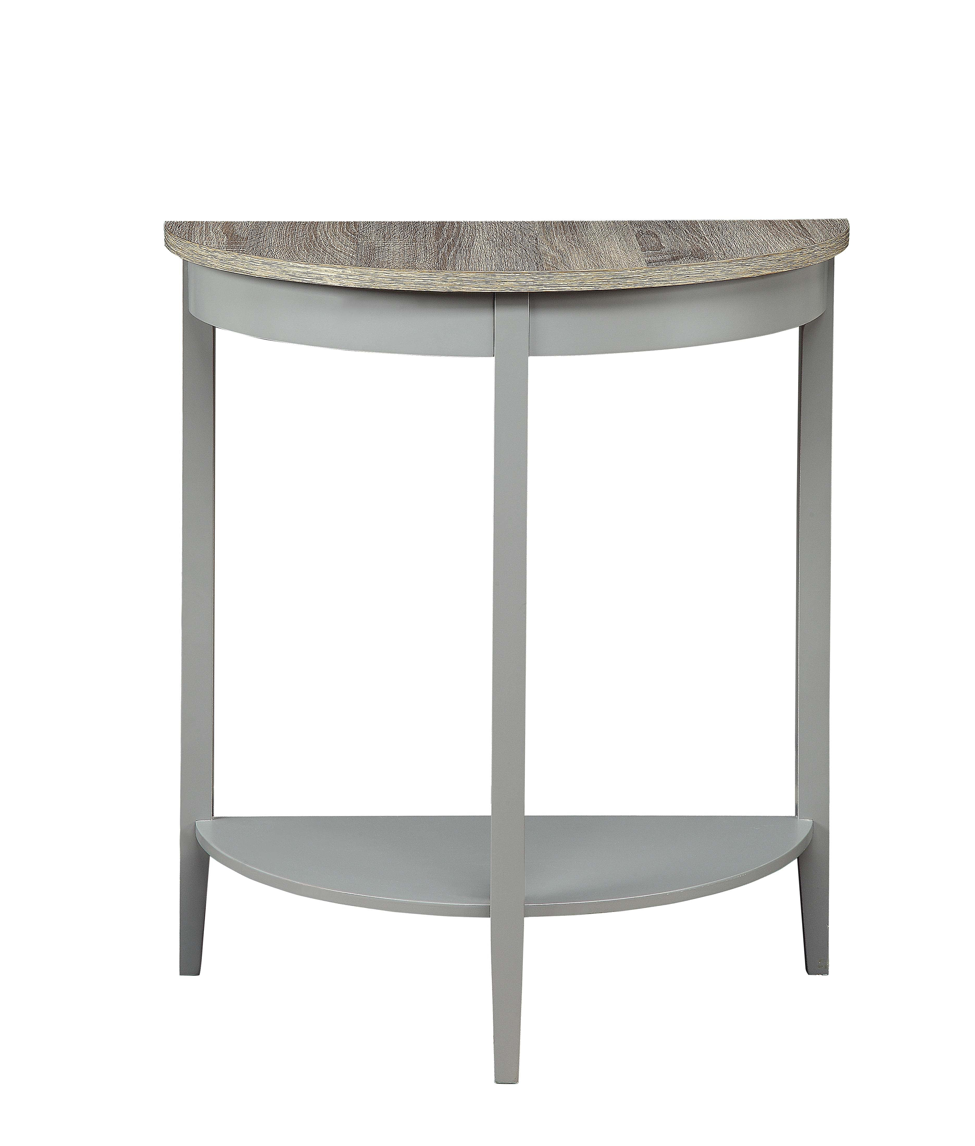 Justino Half-Moon Console Table
