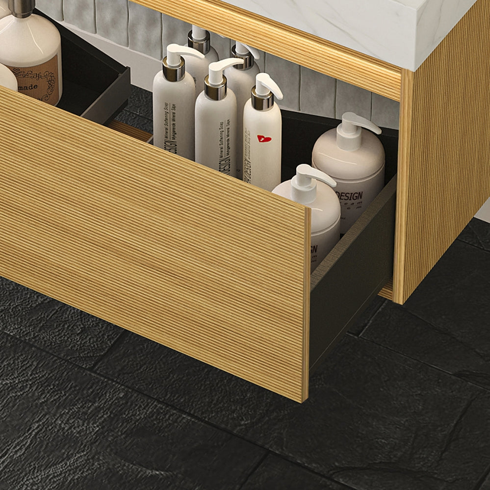 NYAH 36'' Wall-Mounted Cabinet with Drawer