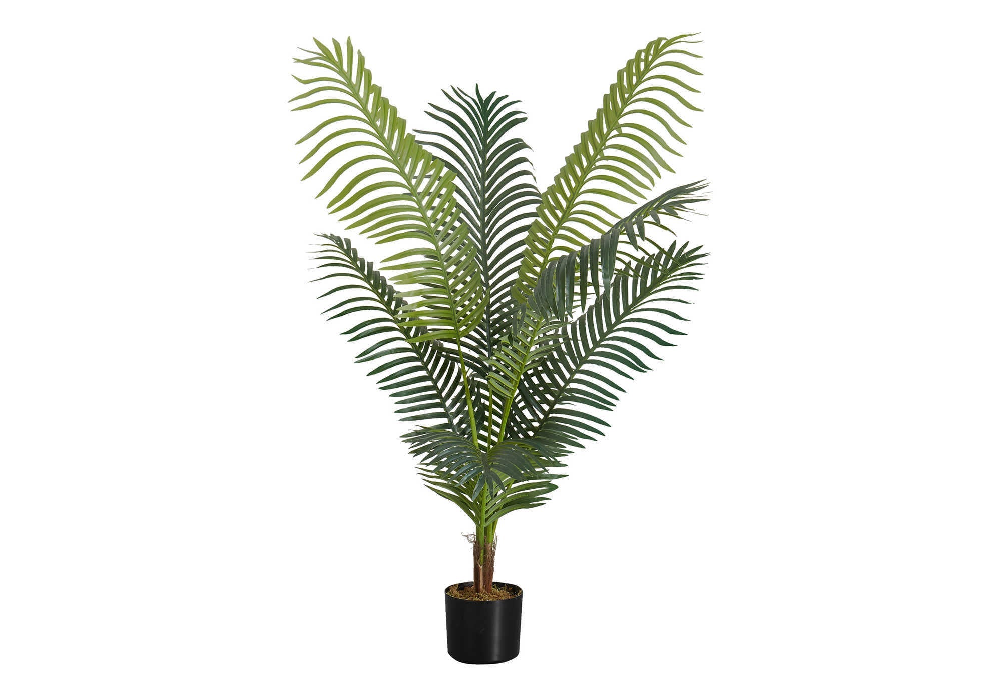 47" Tall Artificial Palm Tree - Indoor Decorative Faux Plant