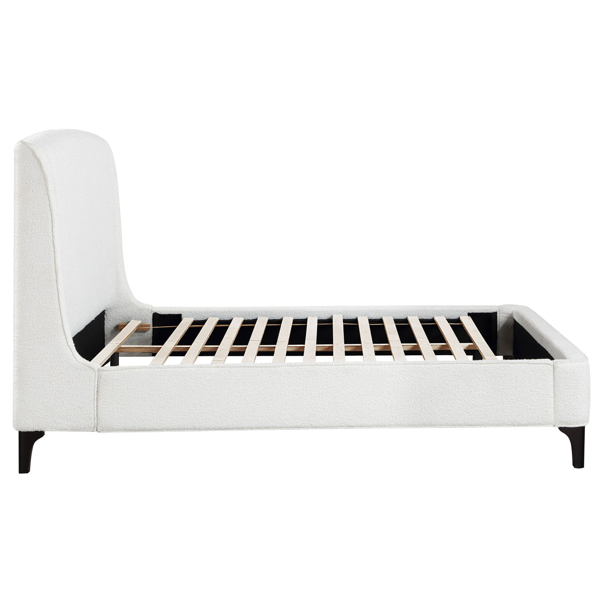 Theodore Snow Upholstered Queen Wingback Bed
