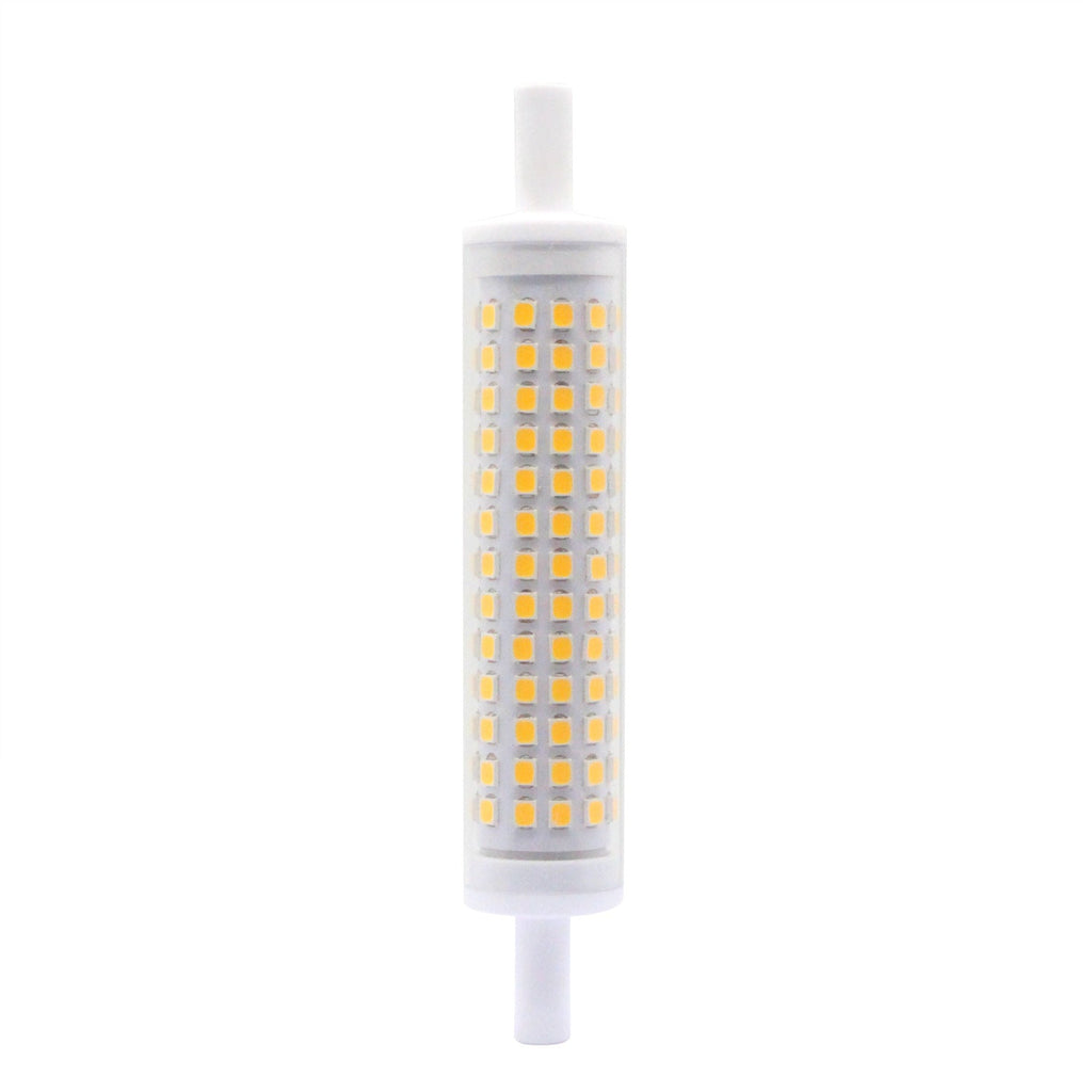 Ceramic LED Lamp 10W R7S Horizontal Plug Lamp Dimming 120220V Floodlight