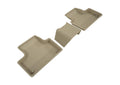 3D MAXpider 2018-2020 Volvo XC60 Kagu 2nd Row Floormats - Tan L1VV02521502