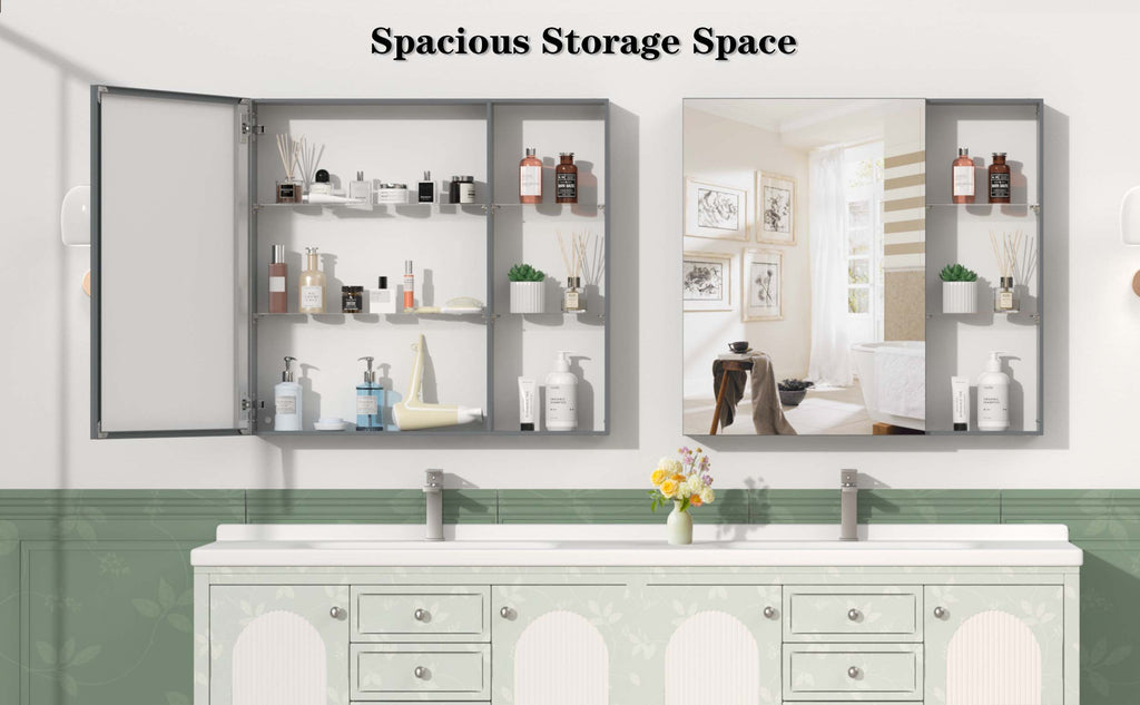 30'' x 28'' Medicine Cabinet with Mirror