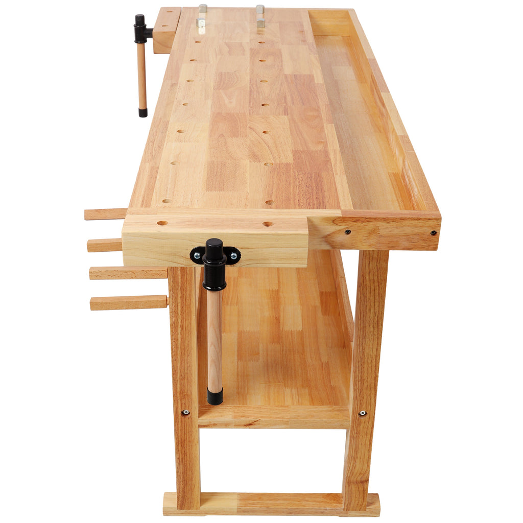 55" Heavy Duty Woodworking Bench with Adjustable Handle