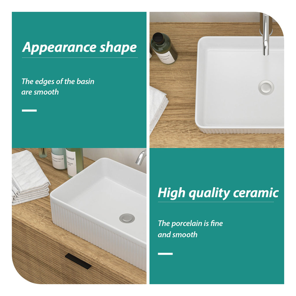 Modern Ceramic Bathroom Vessel Sink
