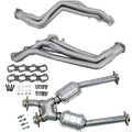 BBK 99-04 Ford Mustang Cobra/Mach1 1-5/8 Long Tube Headers w/High Flow Catted X-Pipe (Ti Ceramic) 15332
