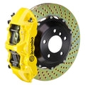 Brembo 12-16 FR-S (ZN6) Front BBK 6 Piston Cast 2pc 355x32 2pc Drilled Rotor - Yellow 1M1.8047A5