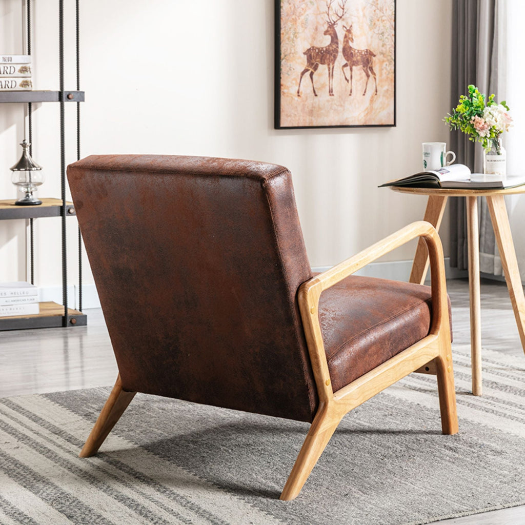 Classic Mid Century Modern Accent Chairs for Living Room or Bedroom