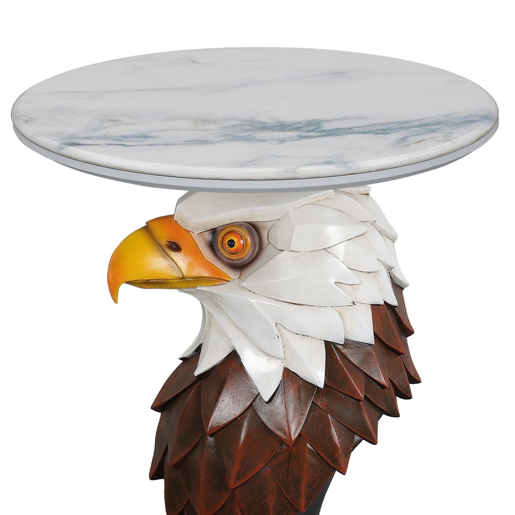 Eagle Head Accent Table