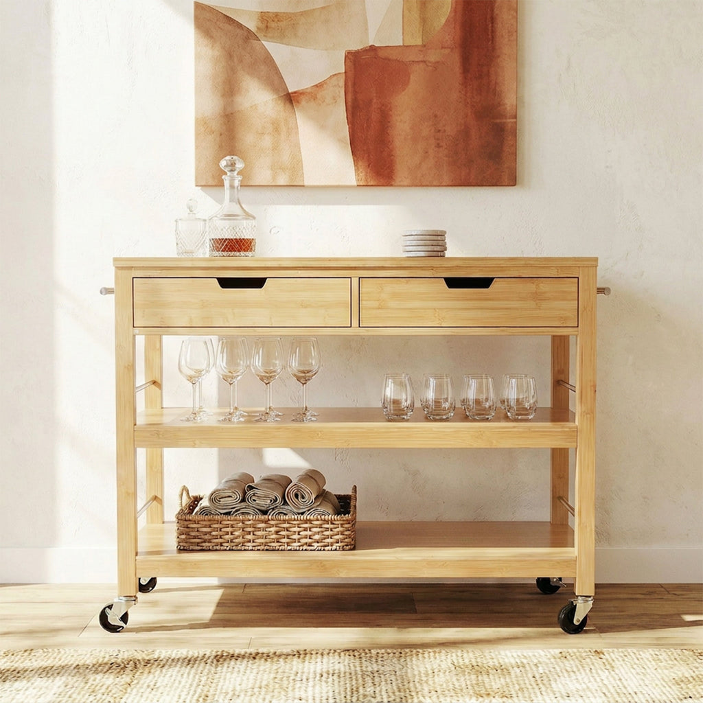Indoor Multifunctional Kitchen Cart