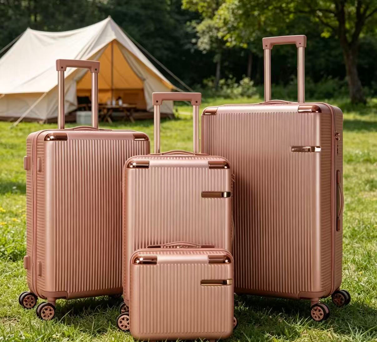 4-Piece Hard Luggage Set