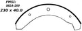 Porterfield Brake Shoes for 1969 VOLKSWAGEN BEETLE