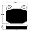 Porterfield Brake Pads for 2011 LOTUS EXIGE