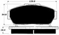 Porterfield Brake Pads for 1993 HONDA CIVIC Coupe EX w/ ABS