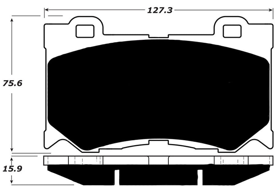 Porterfield Brake Pads for 2011 INFINITI FX50