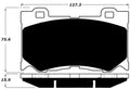 Porterfield Brake Pads for 2011 NISSAN 370Z Sport