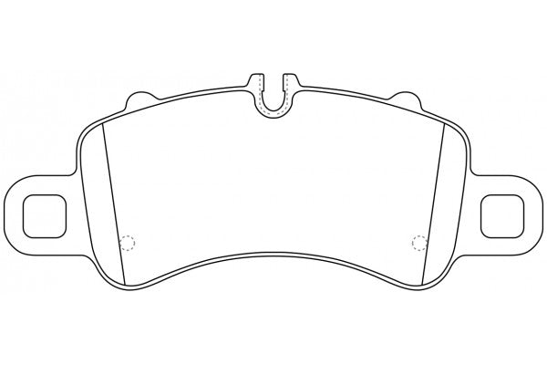 Porterfield Brake Pads for 2017 PORSCHE 718 Cayman S