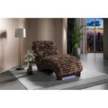 Denise Java Accent Chaise With USB Support