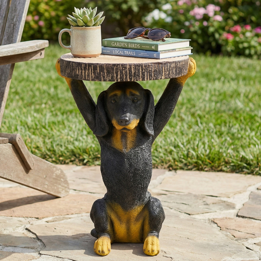 Black Dog Side Table