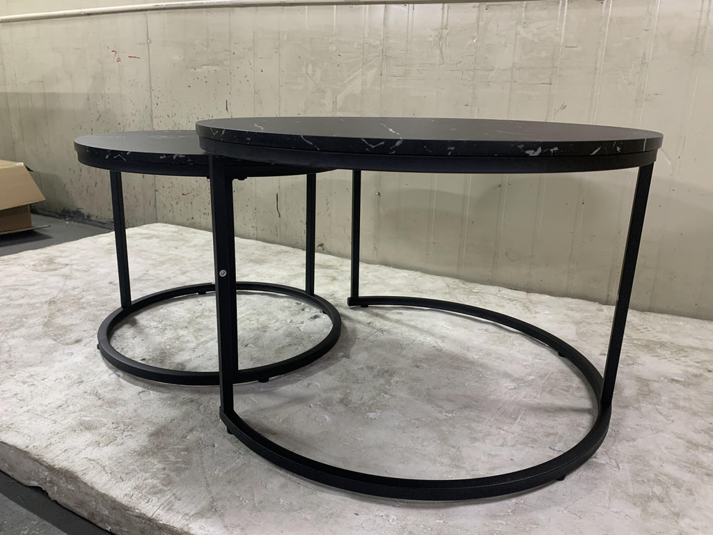 27.6" Nesting Coffee Table Set of 2