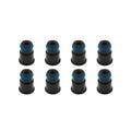 BLOX Racing 11mm Adapter Top (1/2in) w/Viton O-Ring & Retaining Clip (Set of 8) BXEF-AT-11S-8