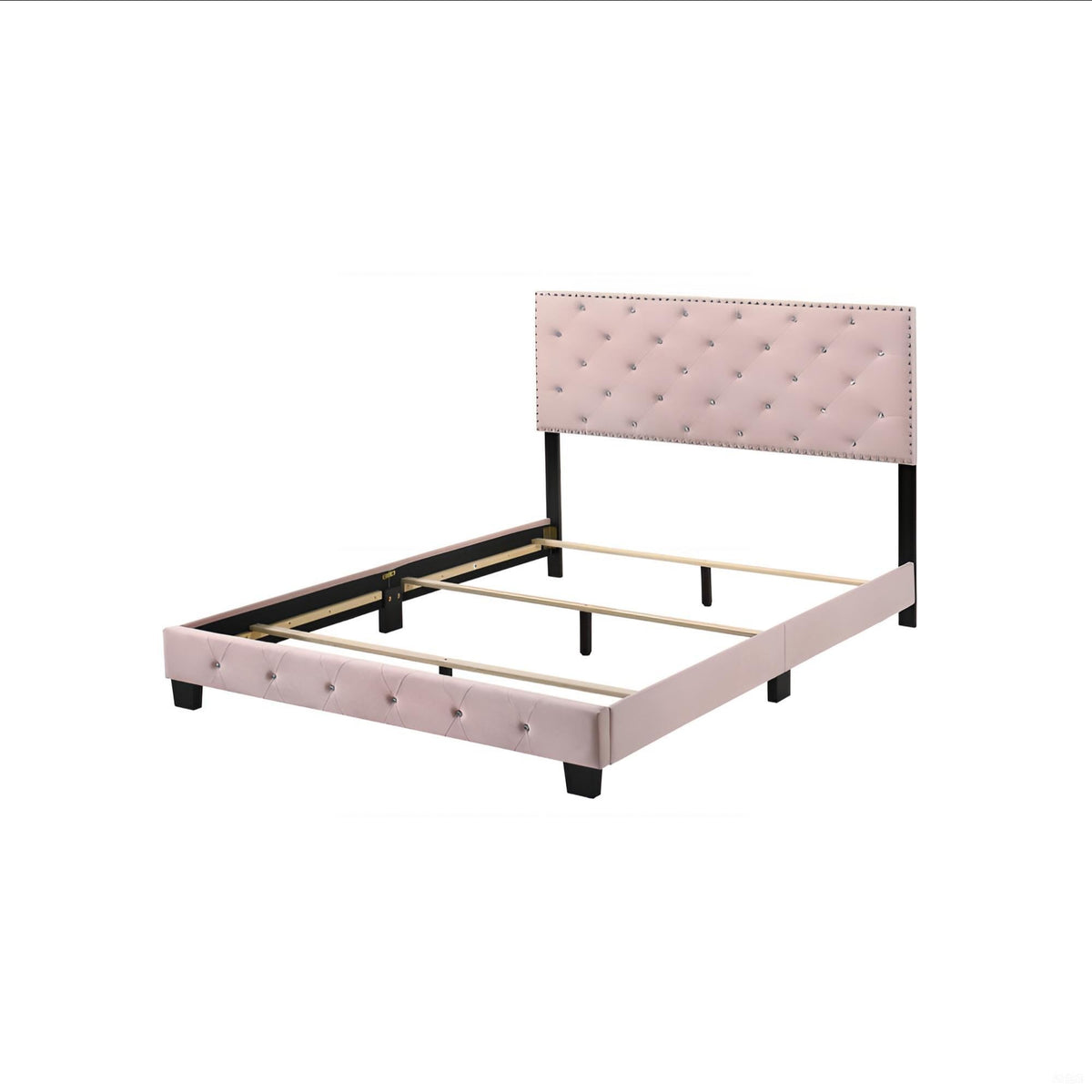 Charming Transitional Bed Frame