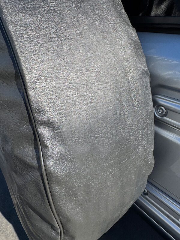 Covercraft Heavy Duty Spare Tire Cover w/ Back Up Camera Opening - XXLG ST1105BK