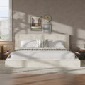 AirFrame King Bed Frame with Adjustable Sliding Side Table