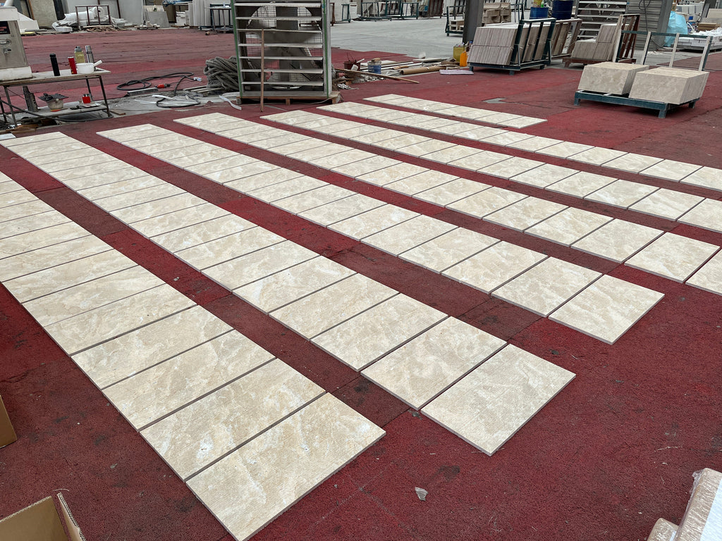 Gold Yellow Beige Natural Marble Wall Tiles