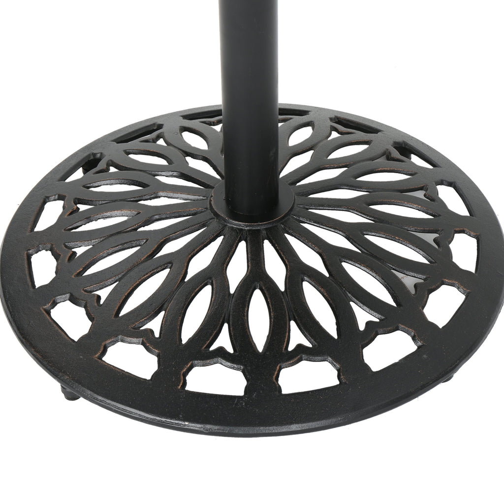 Cast Aluminium 35'' Round Bar Table