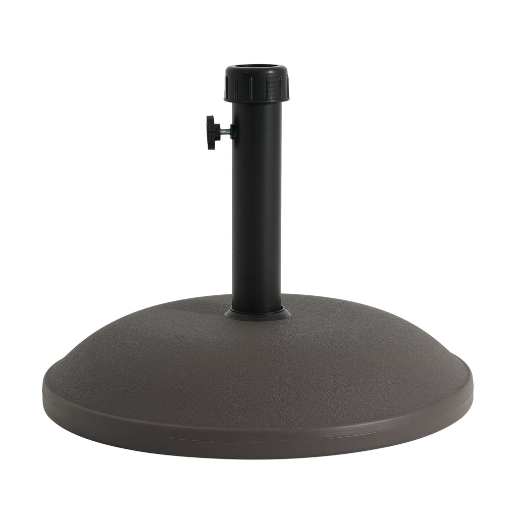 Ander Outdoor 68-Pound Round Umbrella Base - Brown
