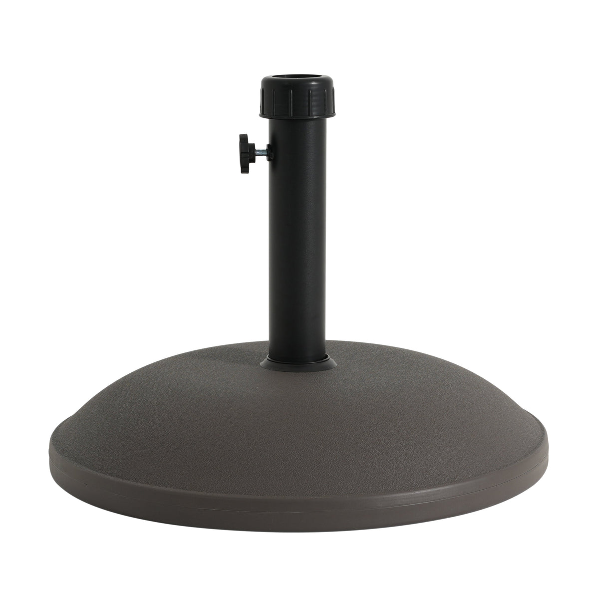 Ander Outdoor 68-Pound Round Umbrella Base - Brown