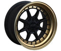 XXR 002.5 Wheel Flat Black / Bronze Lip 15x8 +20 4x100,4x114.3