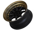 XXR 002.5 Wheel Flat Black / Bronze Lip 15x8 0 4x100,4x114.3