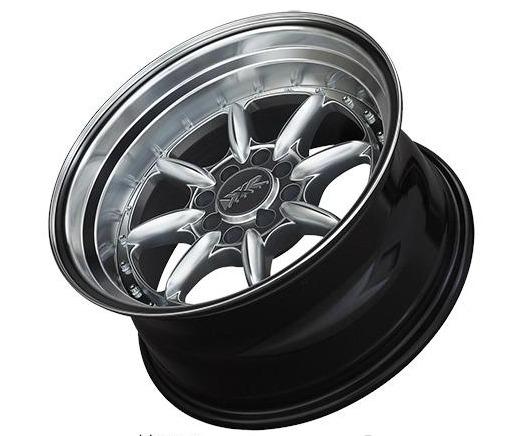 XXR 002.5 Wheel Hyper Silver / Machined Lip 16x8 0 4x100,4x114.3