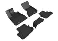 3D MAXpider 13-18 Maserati Ghibli Kagu Floor Mat- Black R1 R2 L1MR00701509