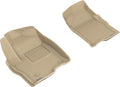 3D MAXpider 2019-2020 GMC/Chevrolet Sierra 1500/Silverado 1500 Kagu 1st Row Floormat - Tan L1GM02511502