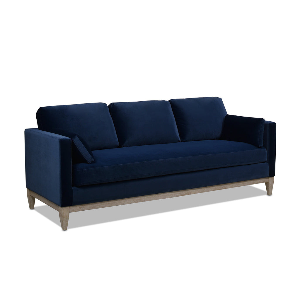 Knox 84" Modern Farmhouse Sofa, Dark