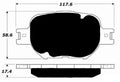 Porterfield Brake Pads for 2000 TOYOTA CELICA GT-S