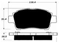 Porterfield Brake Pads for 2003 TOYOTA PRIUS
