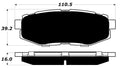 Porterfield Brake Pads for 2011 SUBARU B9 TRIBECA