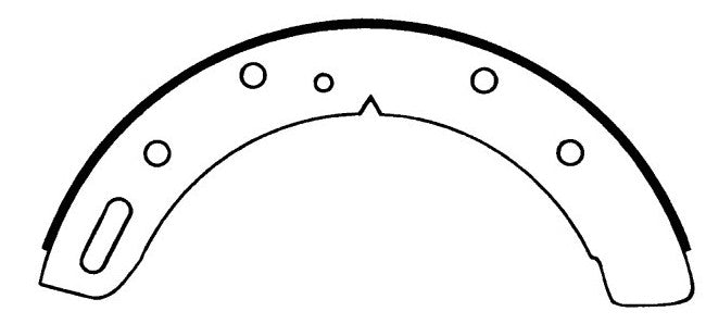 Porterfield Brake Shoes for 1975 TRIUMPH TR 6