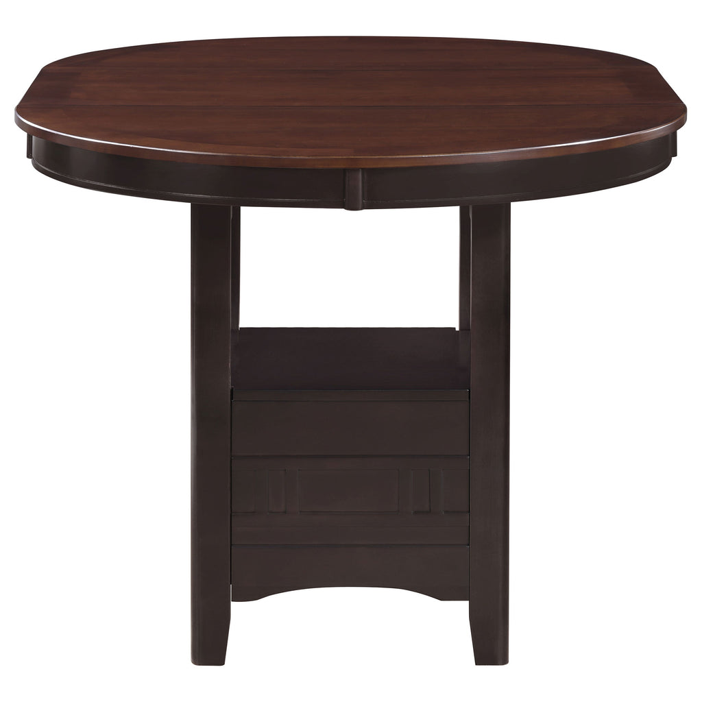 Hester Chestnut Extension Counter Dining Table